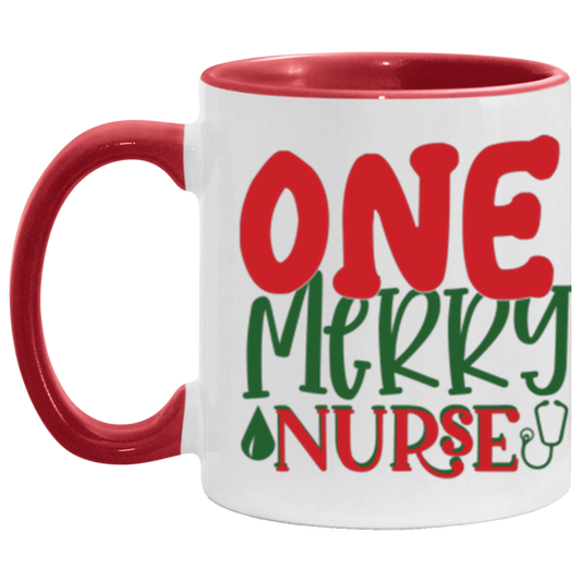 One Merry Nurse - Christmas Mug