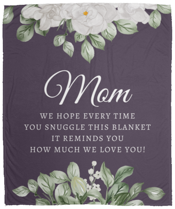 MOM Flower Blanket / Gift