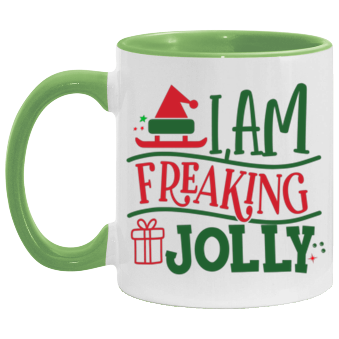 I Am Freaking Jolly - Christmas Mug