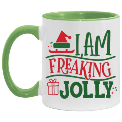 I Am Freaking Jolly - Christmas Mug