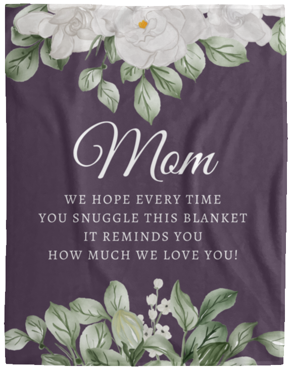 MOM Flower Blanket / Gift