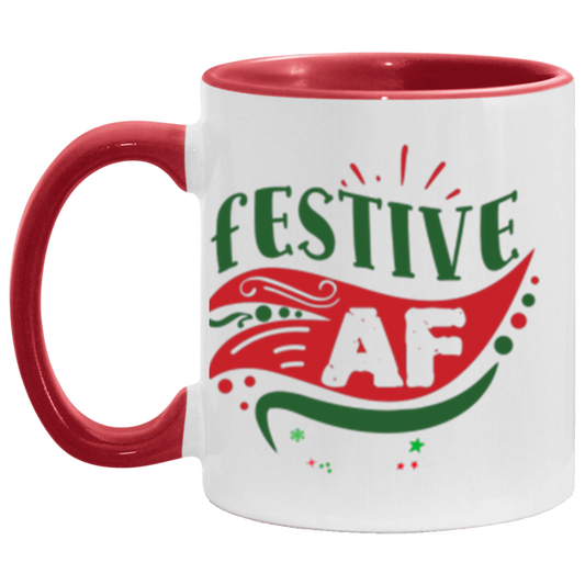 Festive AF - Christmas Mug