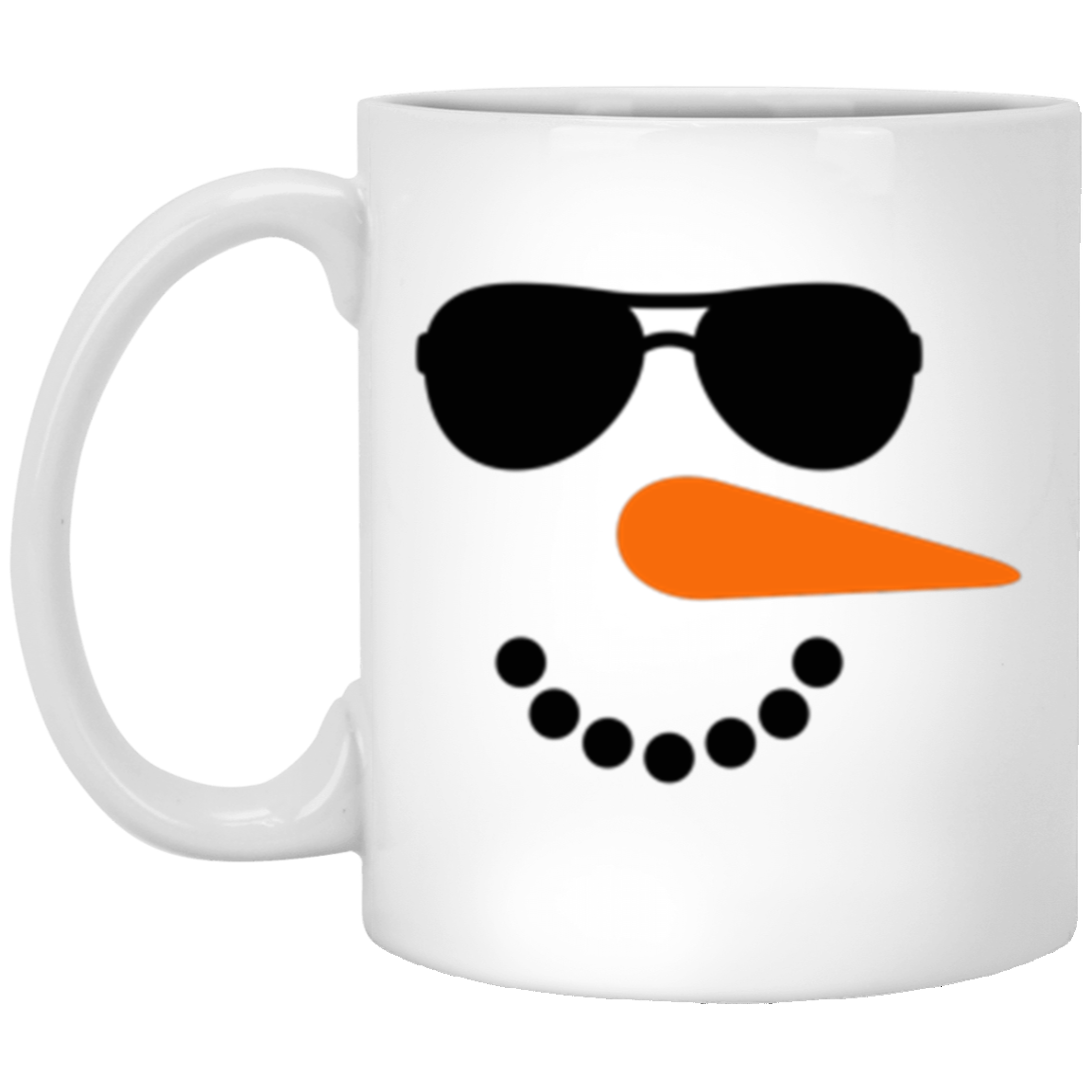 Cool Shades Snowman - Christmas Mug