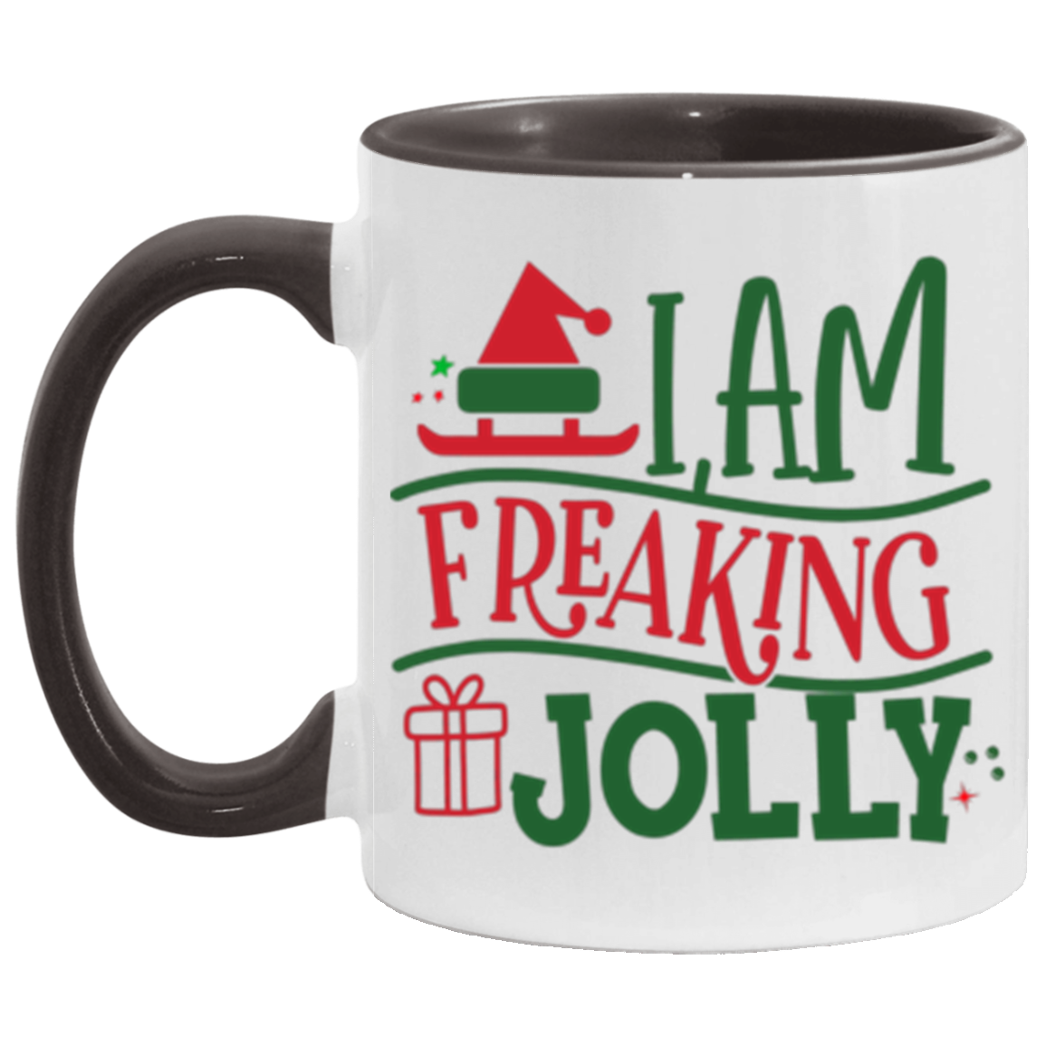 I Am Freaking Jolly - Christmas Mug