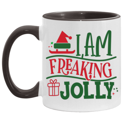 I Am Freaking Jolly - Christmas Mug