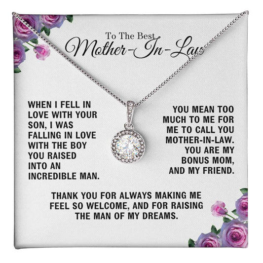 To My Mother in Law / Eternal Hope Necklace