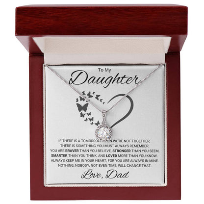 To My Daughter / Love Dad / Eternal Hope Necklace