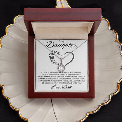 To My Daughter / Love Dad / Eternal Hope Necklace