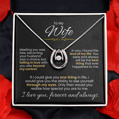 To My Wife / Through My Eyes / Lucky In Love Necklace