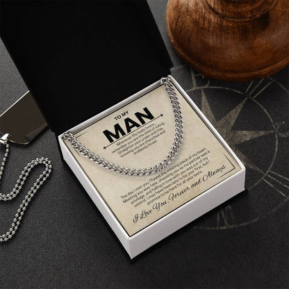 To My Man / Child of a King / Cuban Chain Necklace