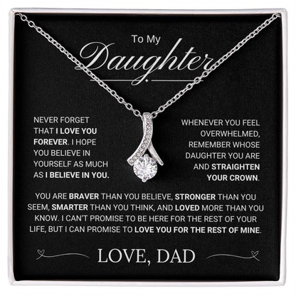 To My Daughter / Alluring Beauty Necklace / Straighten Your Crown