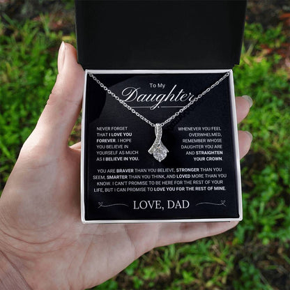 To My Daughter / Alluring Beauty Necklace / Straighten Your Crown