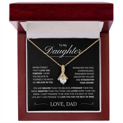 To My Daughter / Alluring Beauty Necklace / Straighten Your Crown