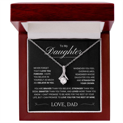 To My Daughter / Alluring Beauty Necklace / Straighten Your Crown