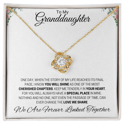 To My Granddaughter / Forever Linked Together