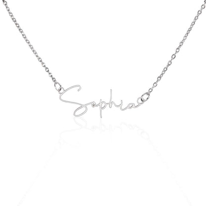 To My Daughter / Custom Name Necklace