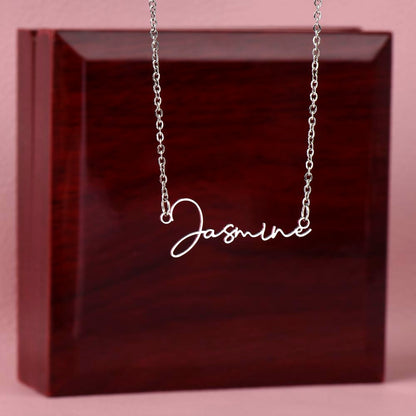 To My Daughter / Custom Name Necklace