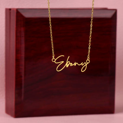 To My Daughter / Custom Name Necklace