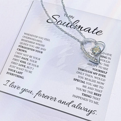 To My Soulmate / Through My Eyes / Forever Love Necklace