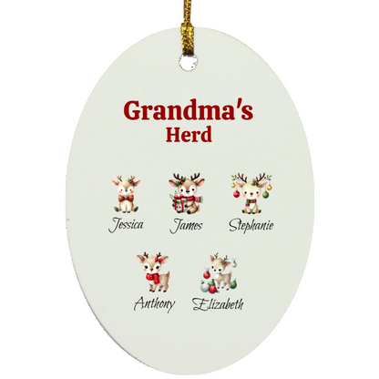 Grandma's Herd Ornament