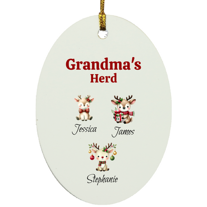 Grandma's Herd Ornament