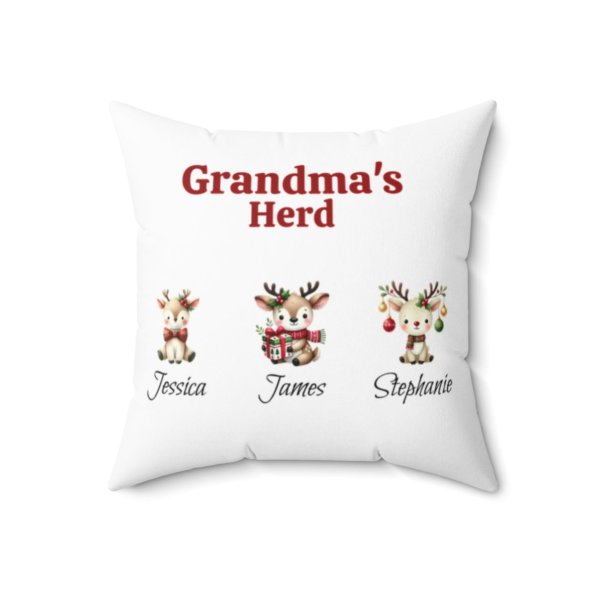 Grandma's Herd Pillow