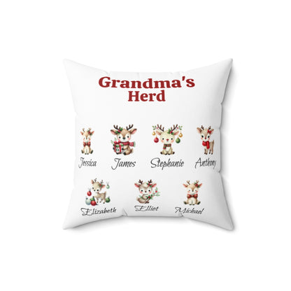 Grandma's Herd Pillow