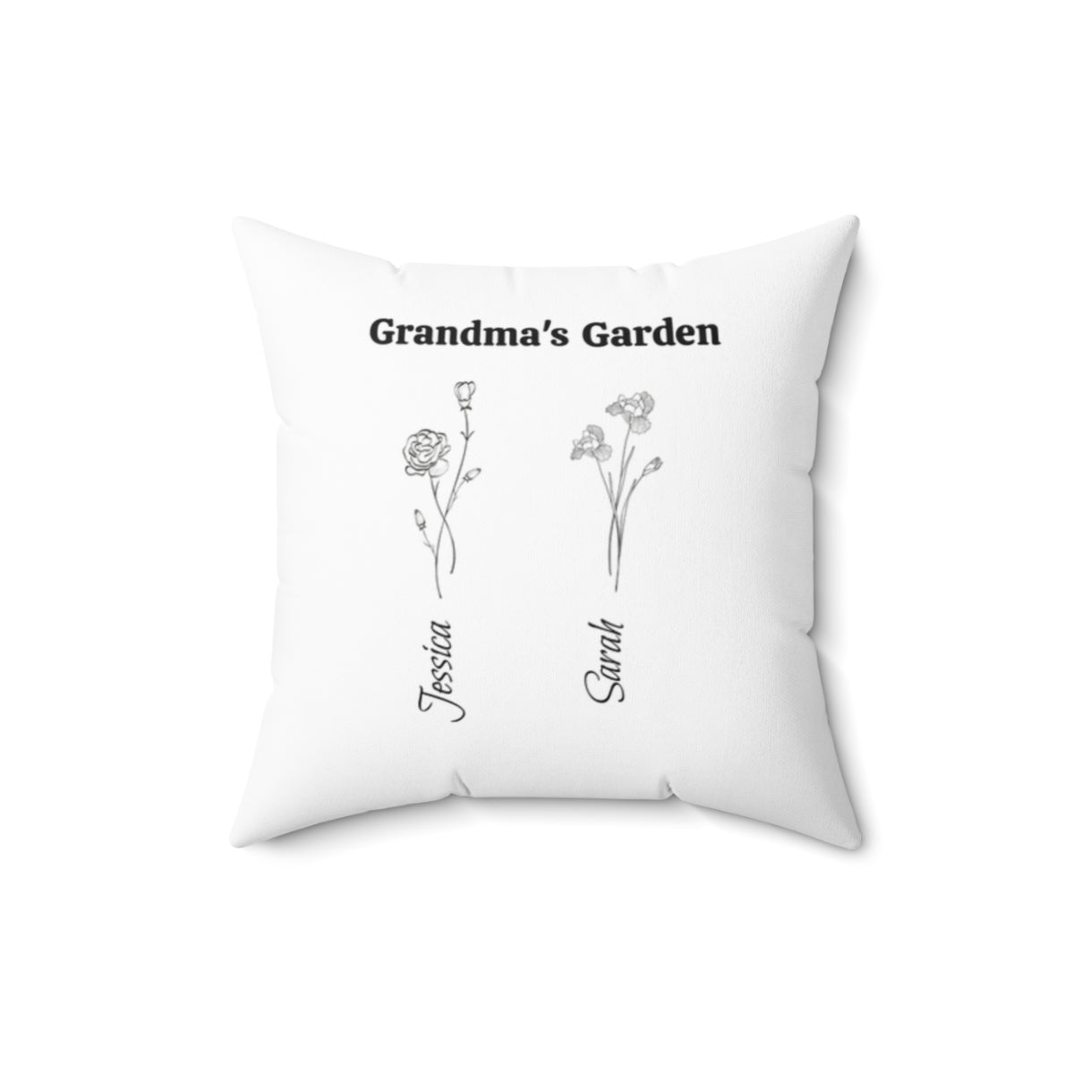 Grandma's Garden Accent Pillow