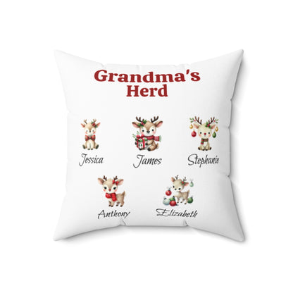 Grandma's Herd Pillow