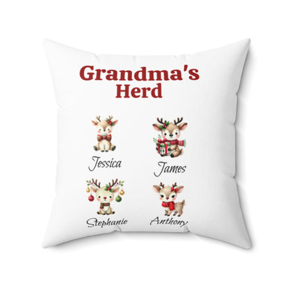 Grandma's Herd Pillow