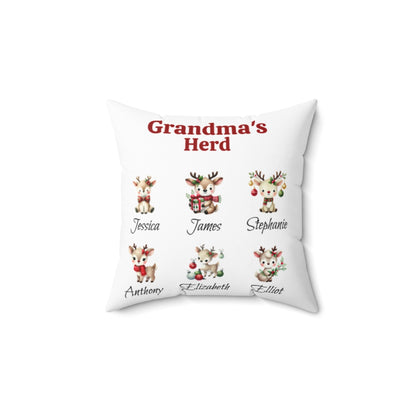 Grandma's Herd Pillow