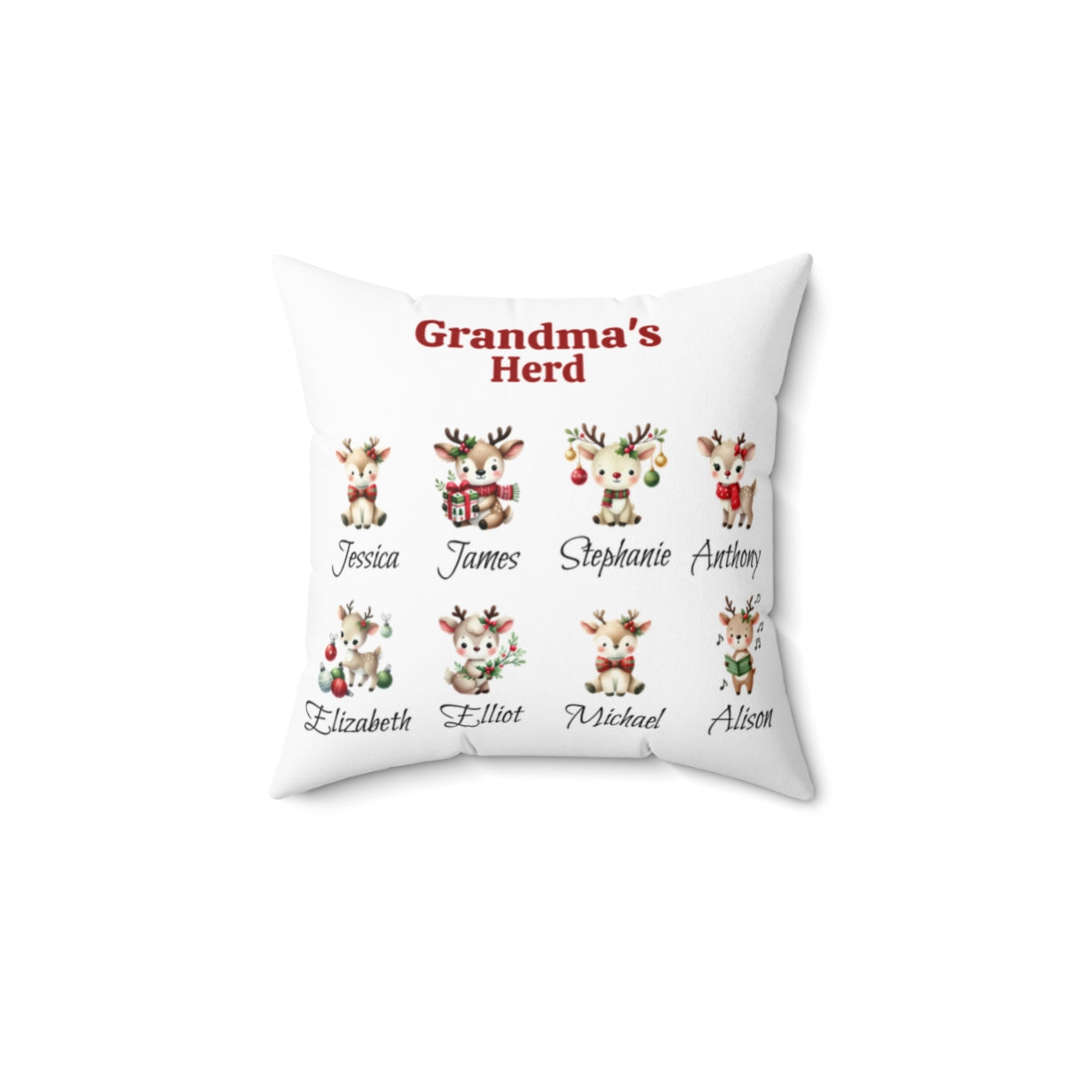 Grandma's Herd Pillow