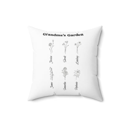 Grandma's Garden Accent Pillow