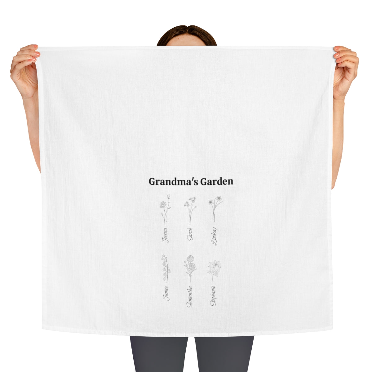 Grandma's Garden - Tea Towel