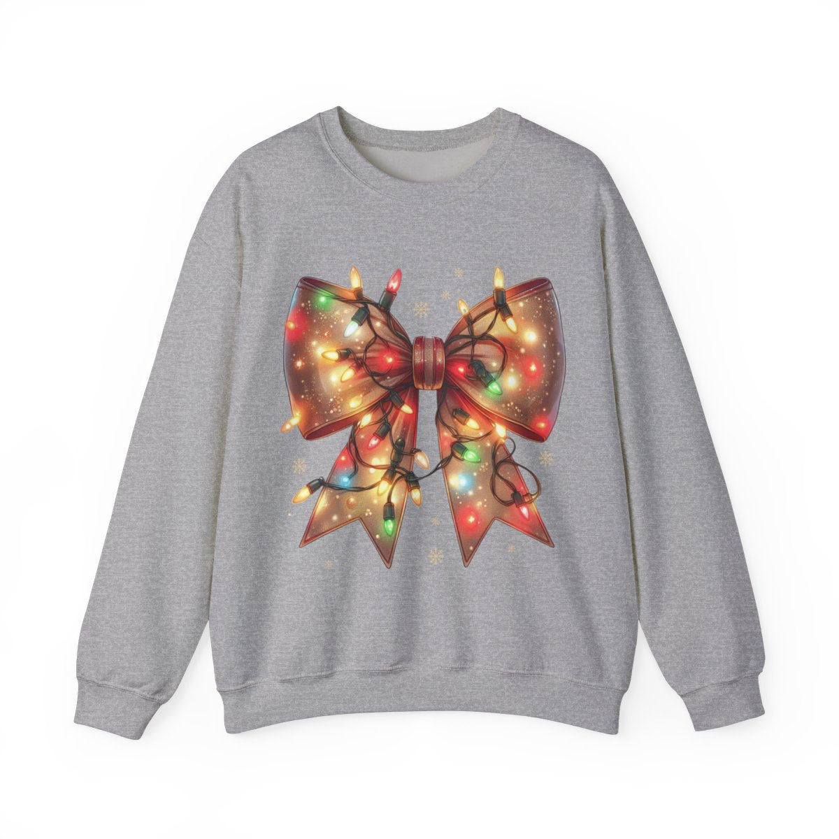 Christmas Coquette Bow with Lights
