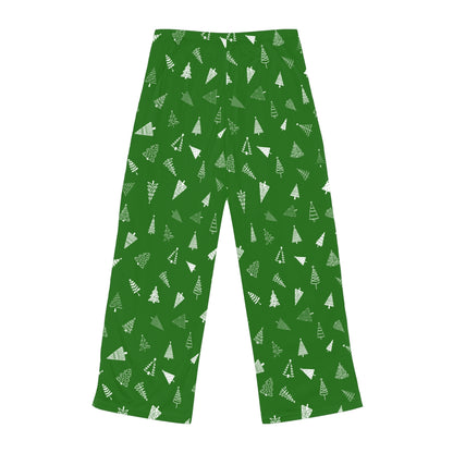 Christmas Tree Pajama Pants - Green