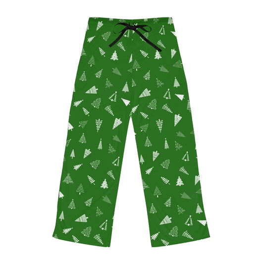 Christmas Tree Pajama Pants - Green