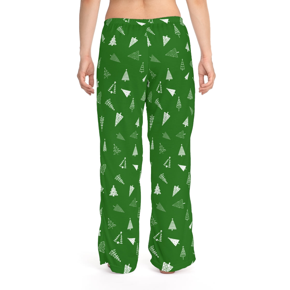 Christmas Tree Pajama Pants - Green